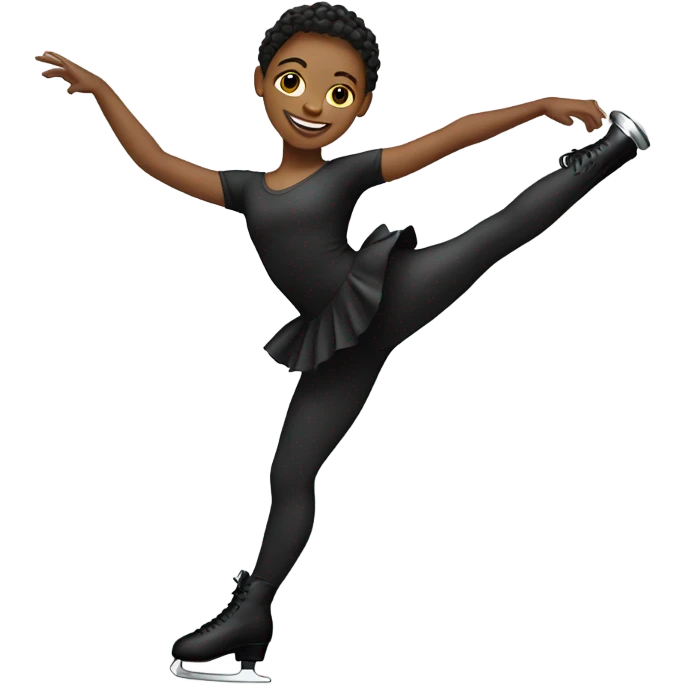 Dancer on skates emoji