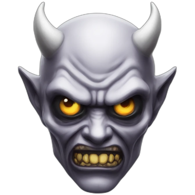 Créature dark démon emoji