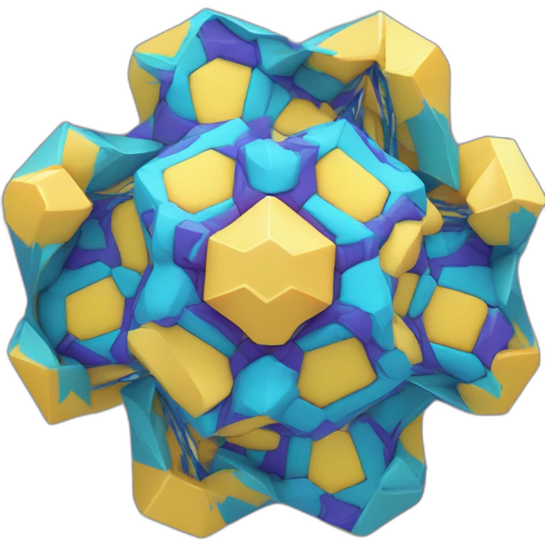 a chiral irregular icosagon (20-sided polygon) with fourfold (90°) rotational symmetry emoji