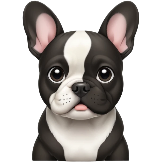 French bulldog emoji