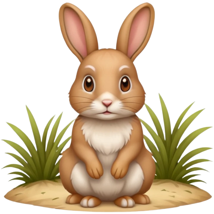 Un lapin des savannes emoji