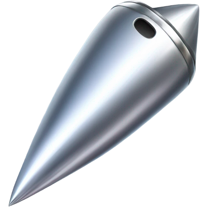 silver bullet mid-air emoji