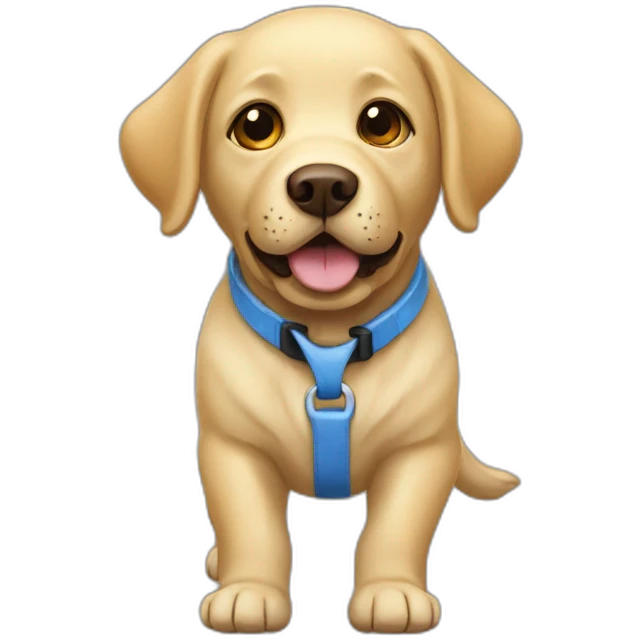 Walk of a Labrador emoji