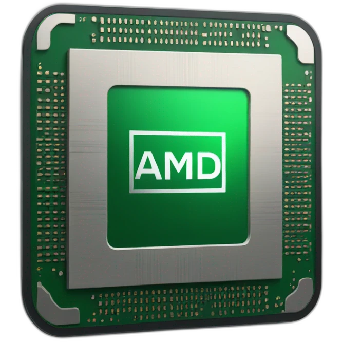 processor with amd logo emoji