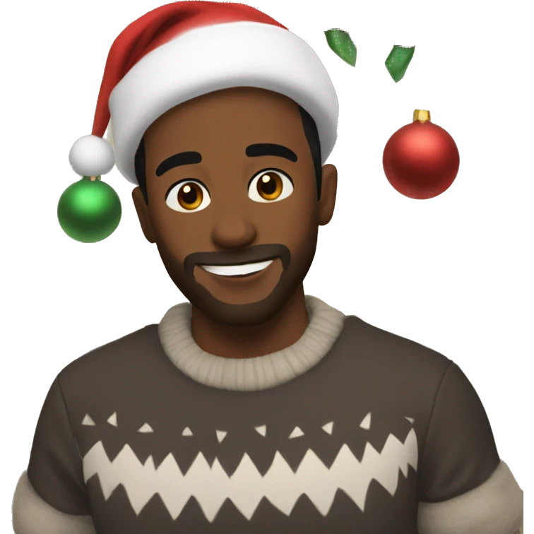 Aesthetic Christmas emoji