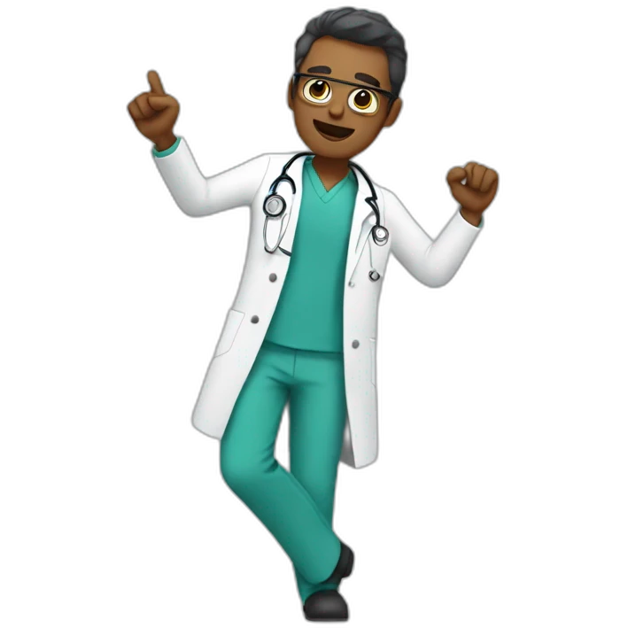 Doctor dabing  emoji