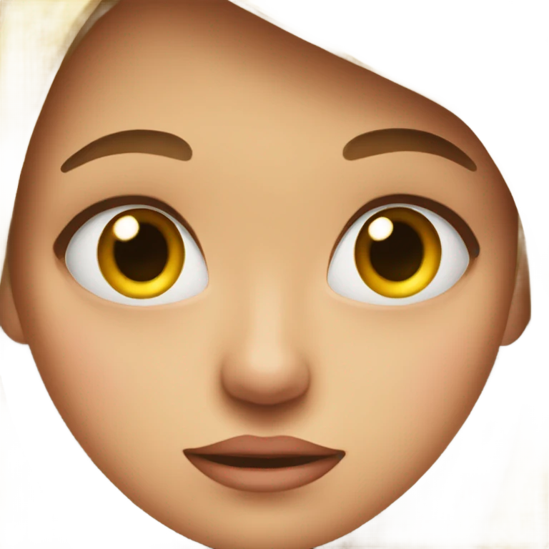 Girl rolling her eyes  emoji