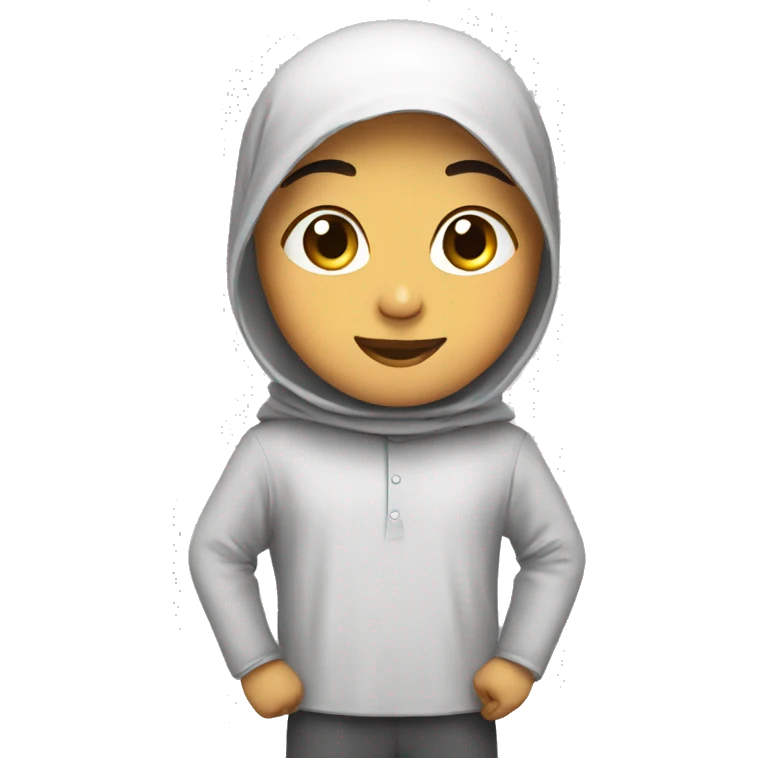 Cute Muslim emoji