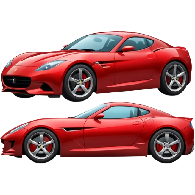 sports car emoji facing right emoji