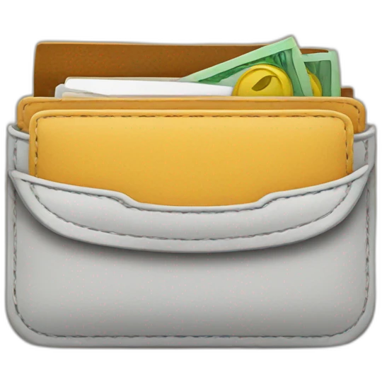 Empty-wallet emoji