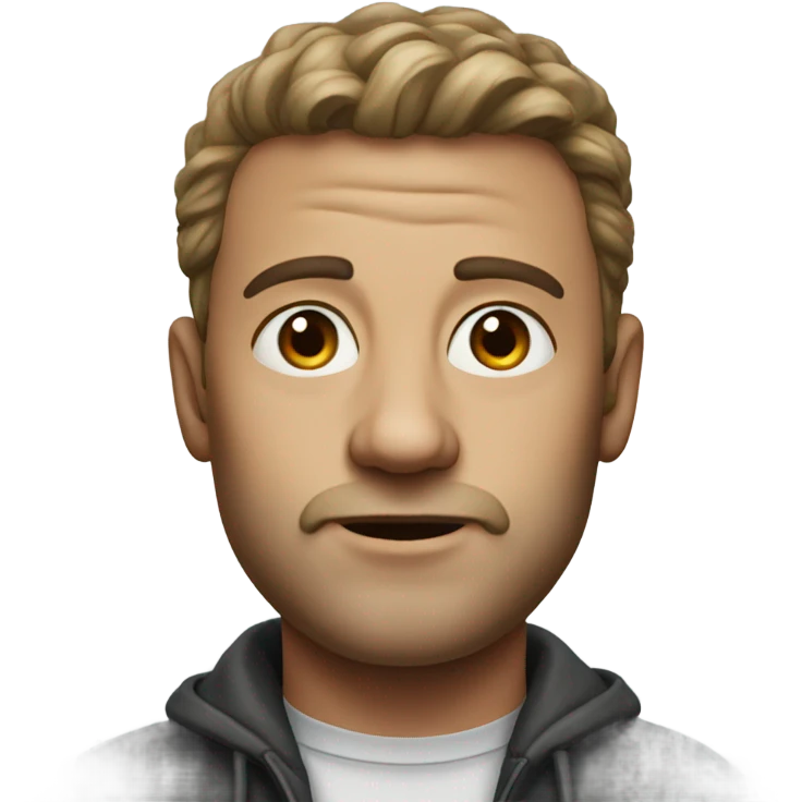 realistic portrait of a man emoji