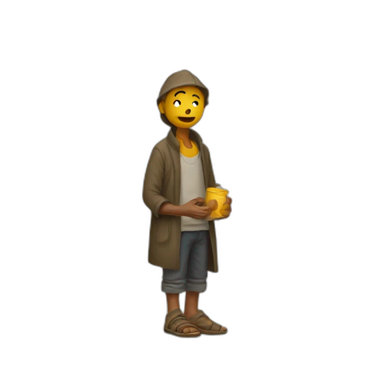 beggar emoji