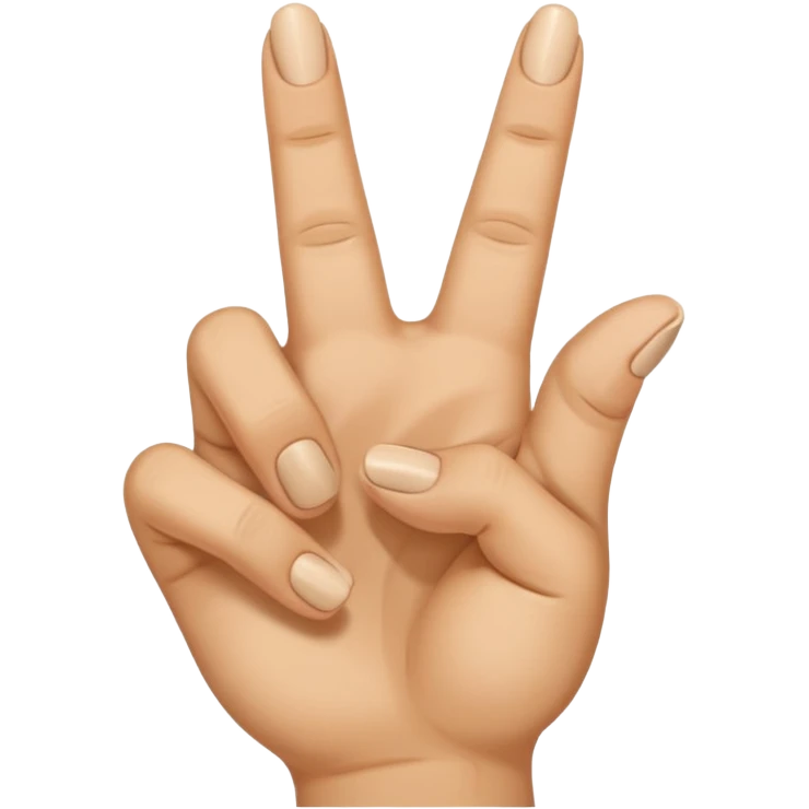 Its a meme in indai that is a hand gesture which middle finger is faced front and all finger is faced upward emoji
