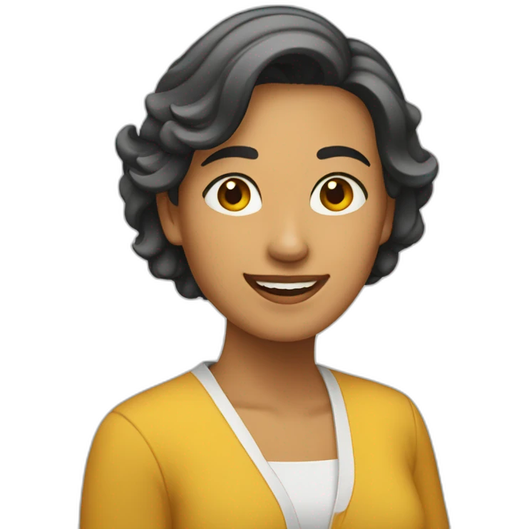 MUJER ALEGRE emoji
