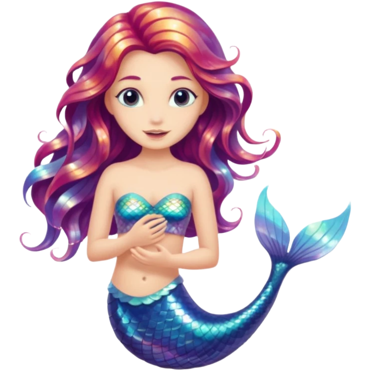 پری دریایی emoji