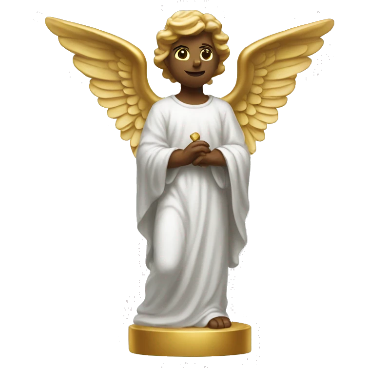 Angel statue emoji