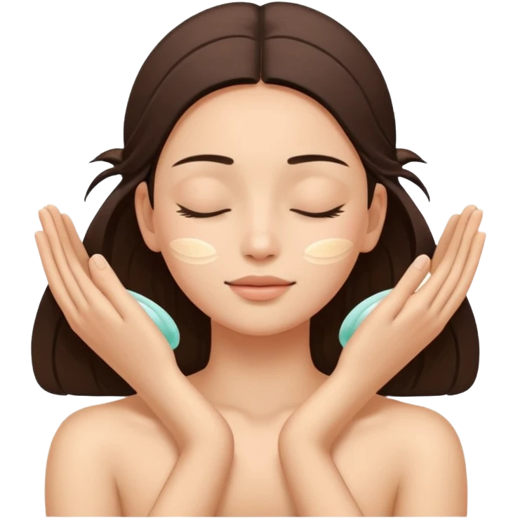 oil massage emoji  emoji