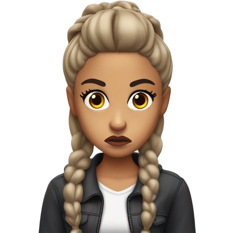 Ariana grande angry  emoji