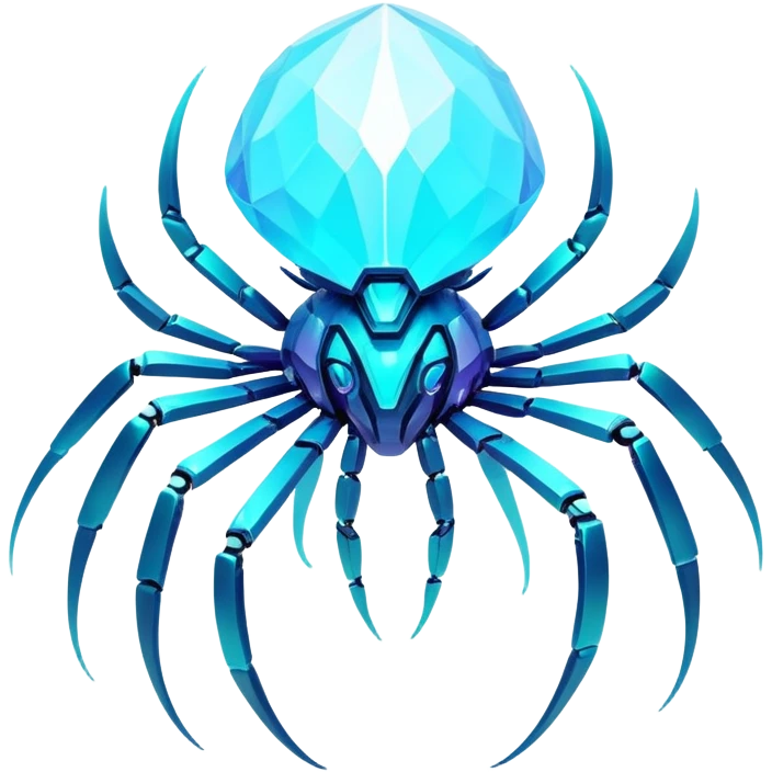Futuristic complex iridescent aesthetic-scenery-Fakémon-creature emoji