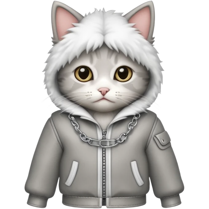 kitten in a straight jacket emoji