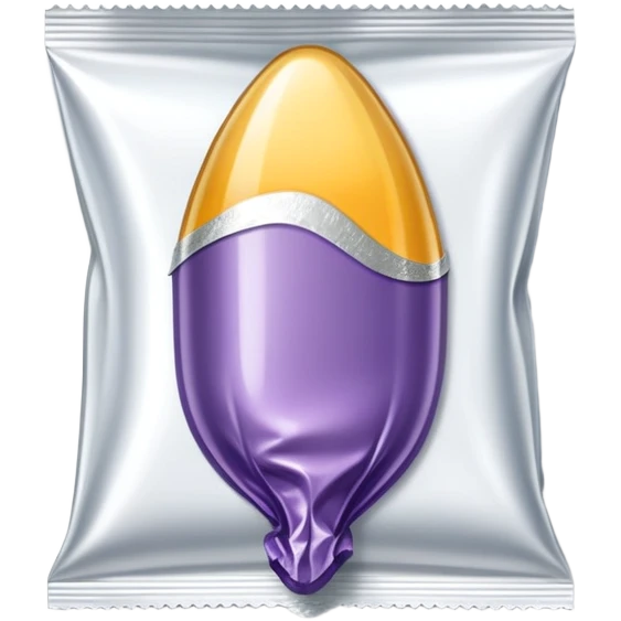 Condom in wrapper emoji
