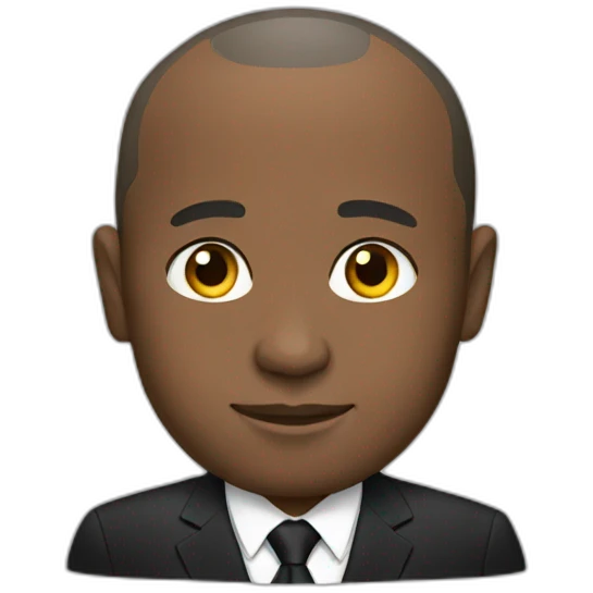 black putin emoji