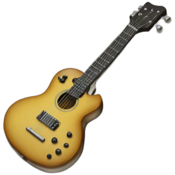 Only a P90 dogear pickup without guitar emoji
