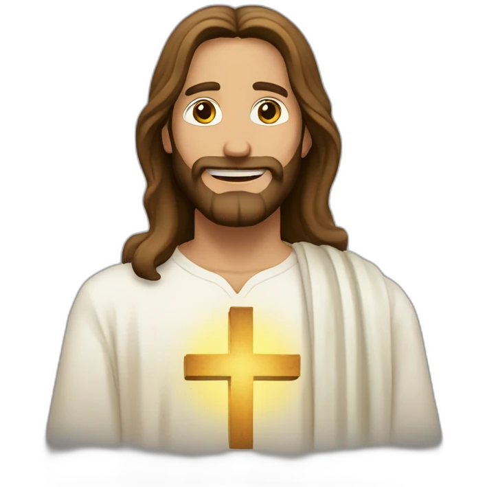 Jesus loves you emoji