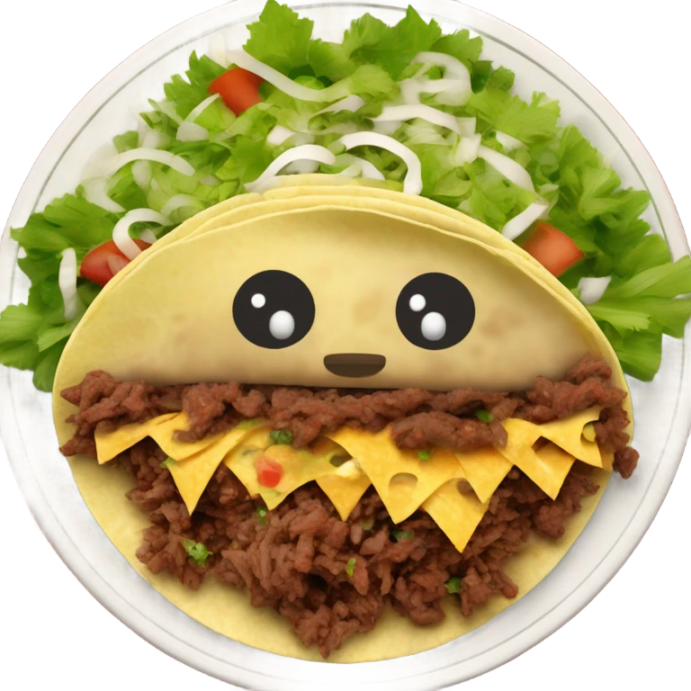Hairy Mexican food  emoji