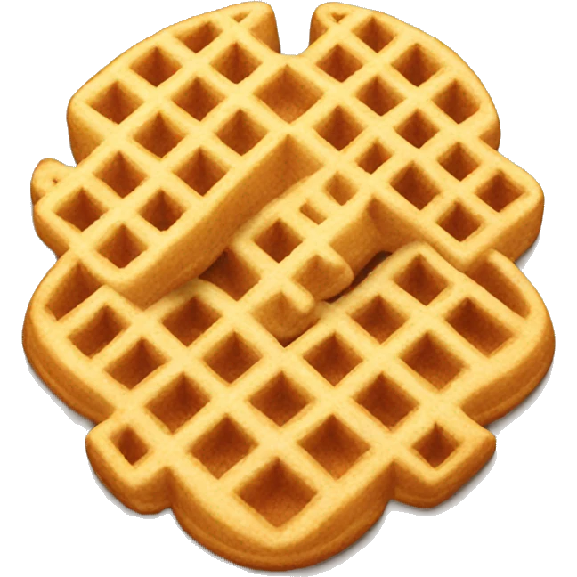 Big waffle emoji