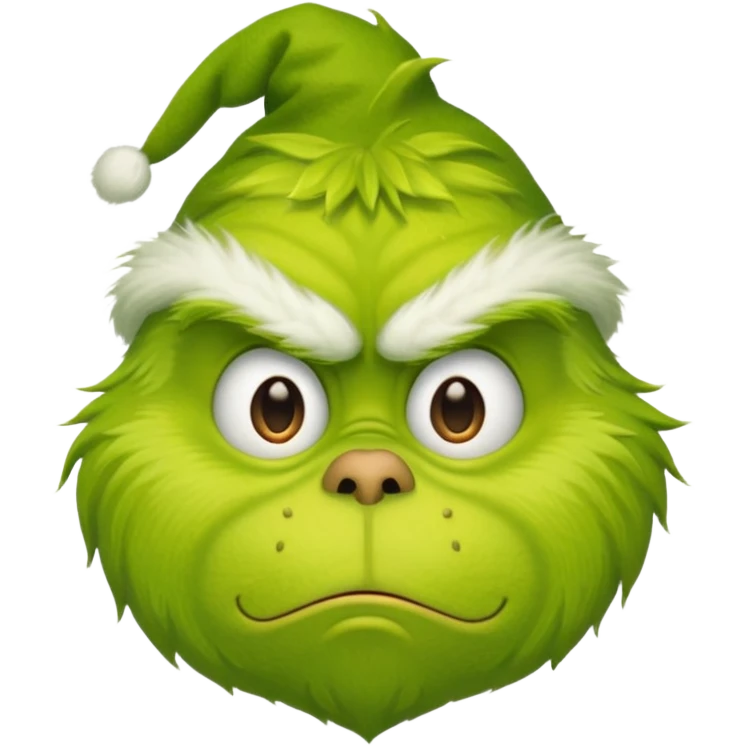 grinch face emoji emoji