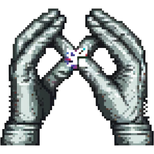 hands in the shape of the letter Z emoji