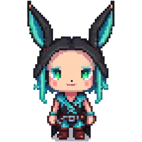Character with long pointy ears emoji