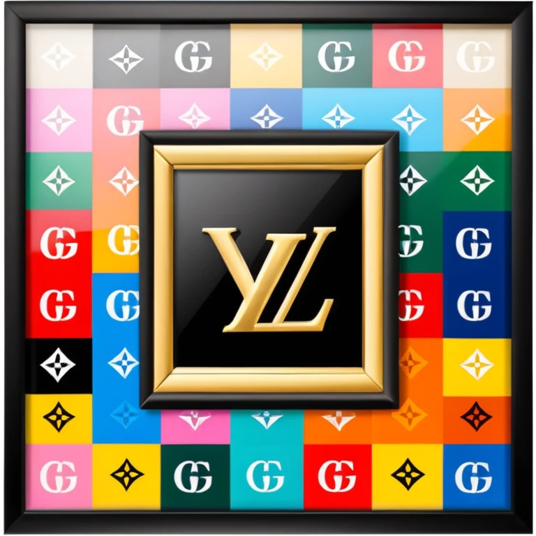 Louis Vuitton and Gucci versus and Fendi and Versace and all of the luxury brands emoji