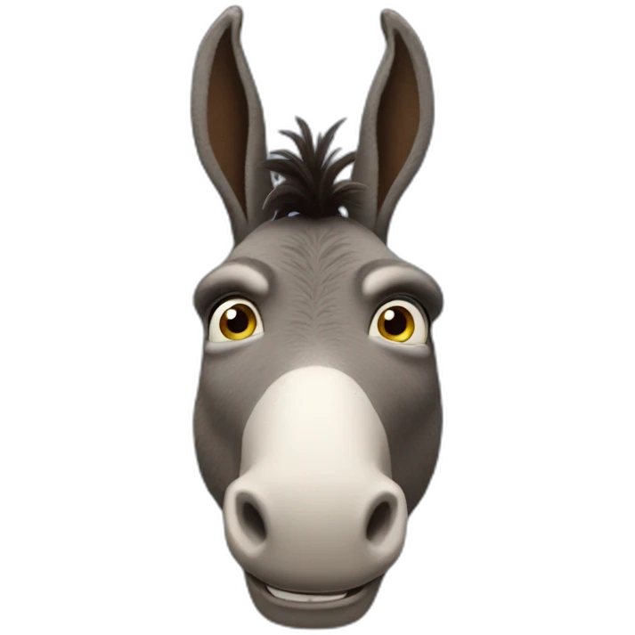 Donkey from shrek emoji