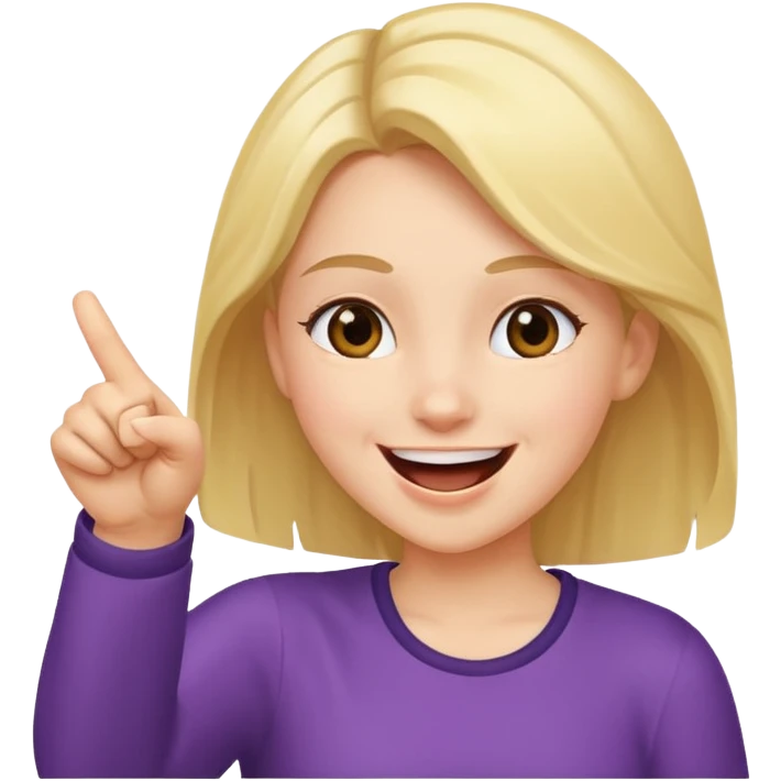 girl pointing laughing at someone  emoji