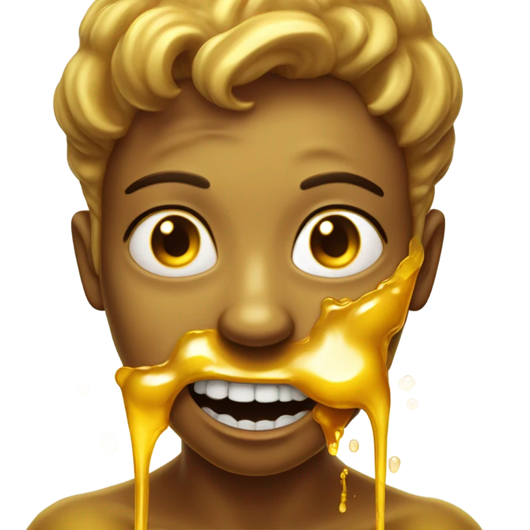 Puking honey emoji
