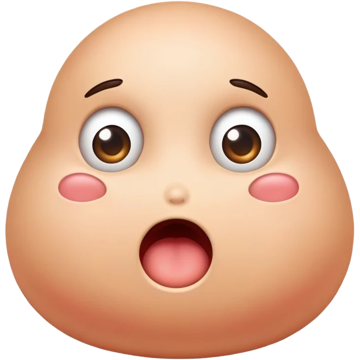 Talking butt emoji