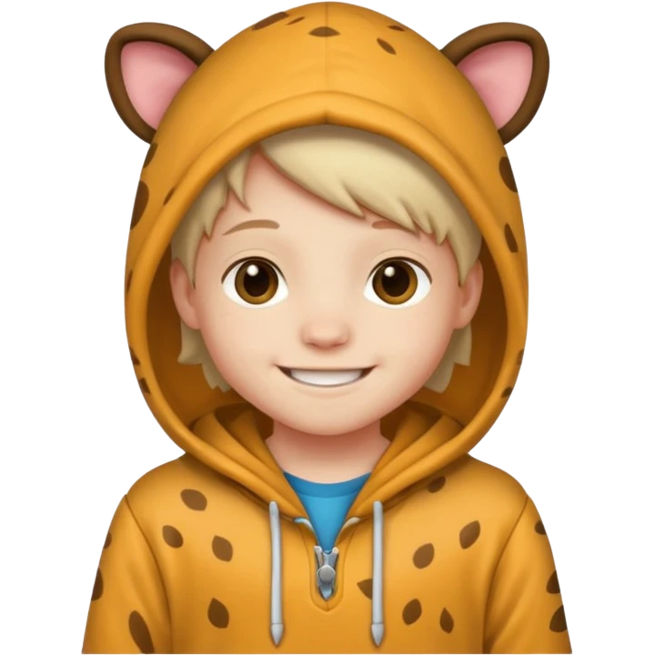 Animal Hoodie Kid emoji