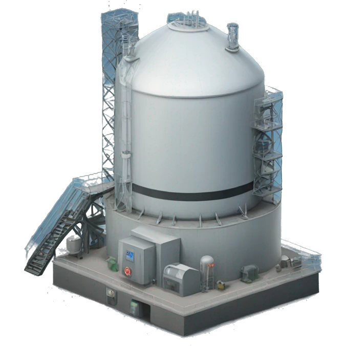 a reactor emoji