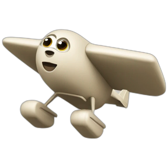 Chat volant emoji
