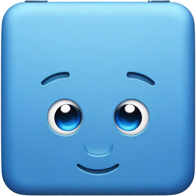 Blue iPad  emoji