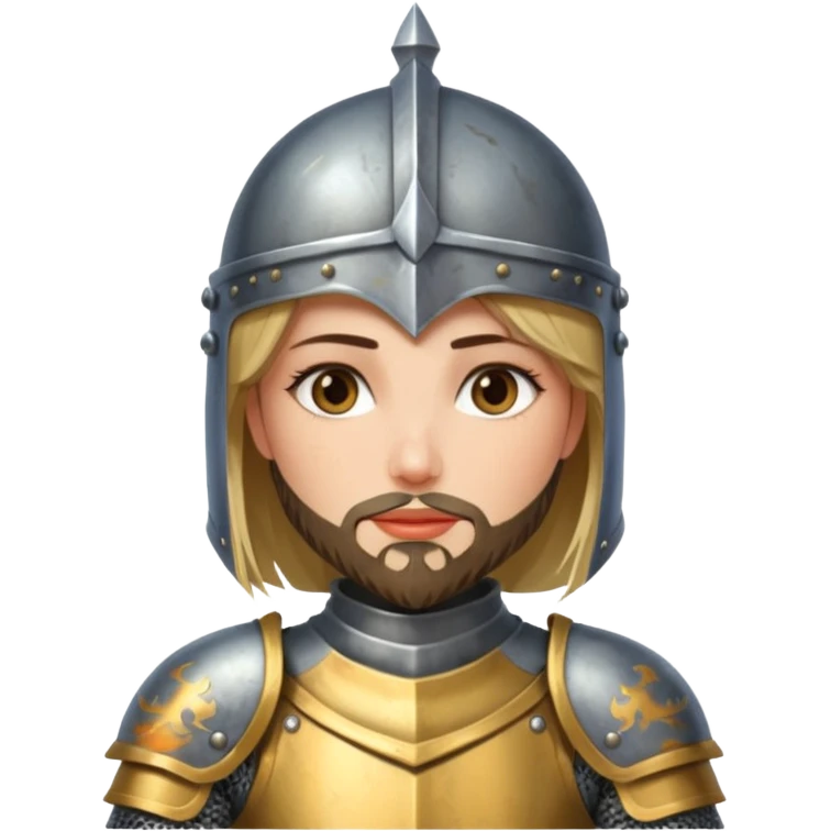 bearded knights women emoji