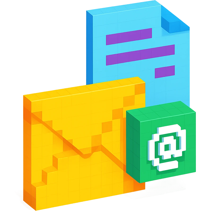 email automated outreach emoji