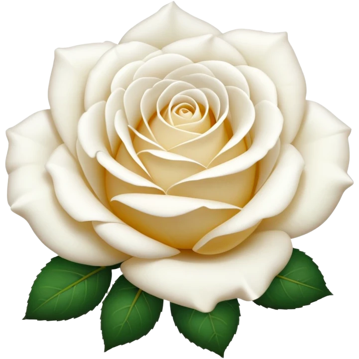 White rose emoji to be copied for instagram  emoji