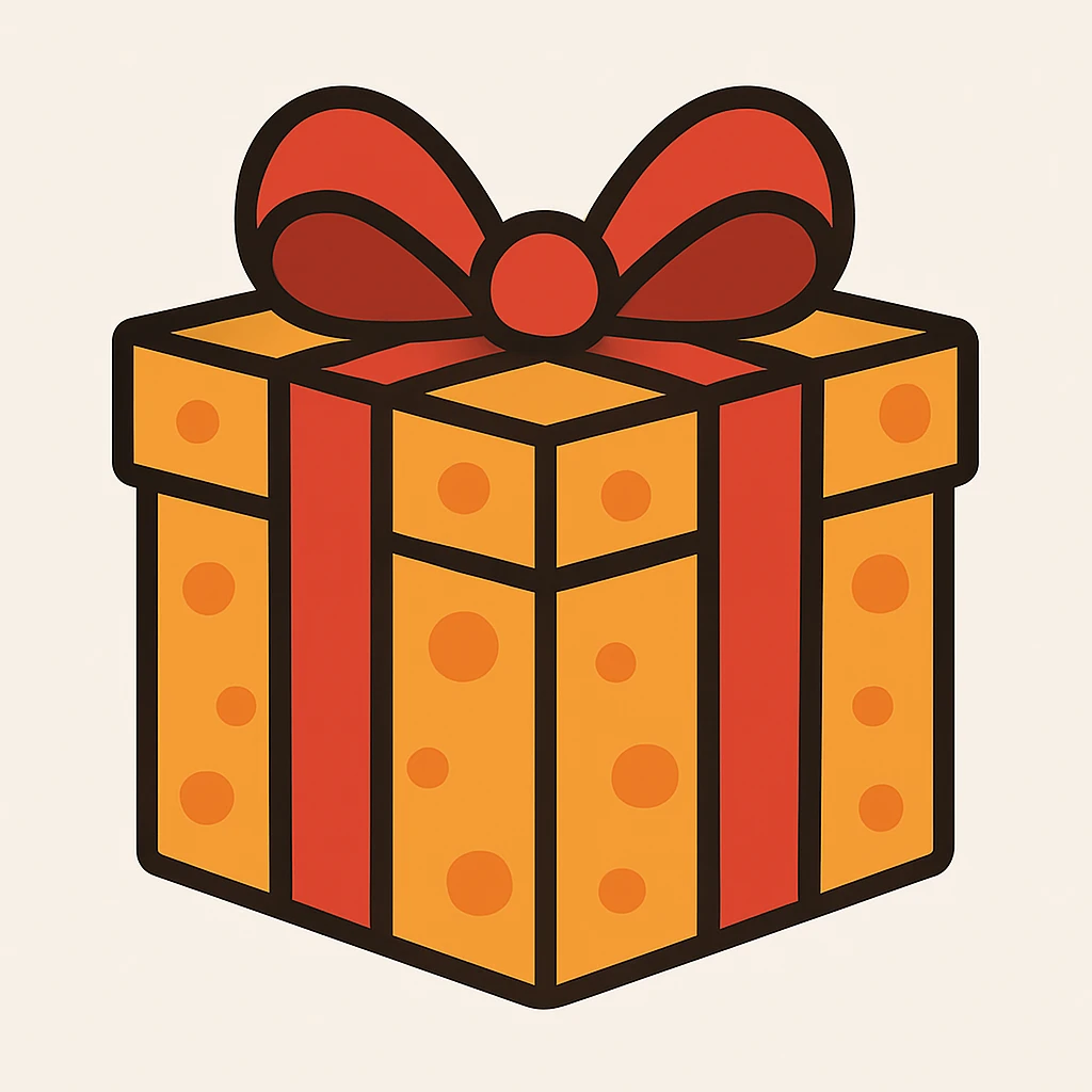 gift box emoji