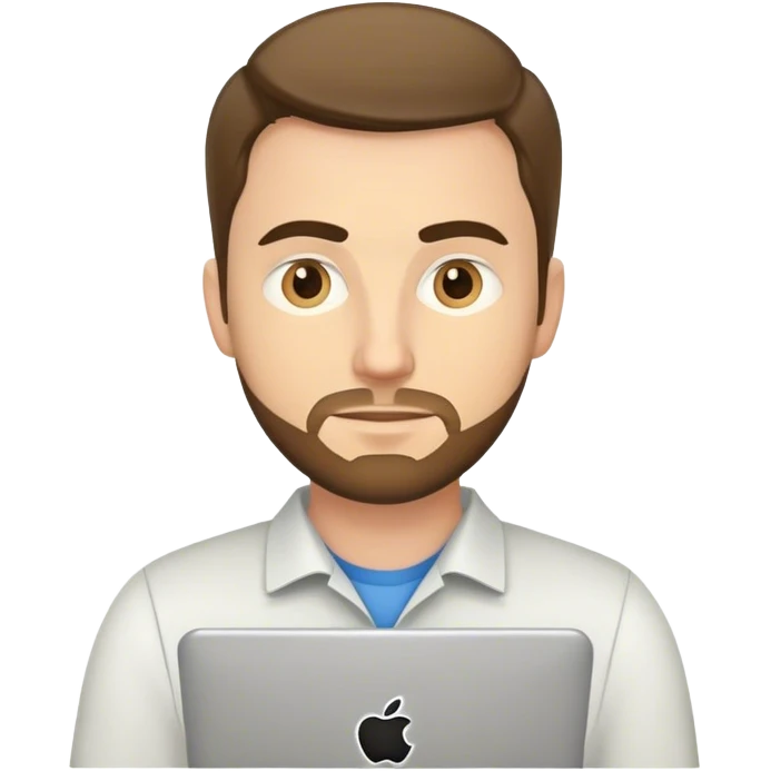 4 white man 35 years old in coding  emoji