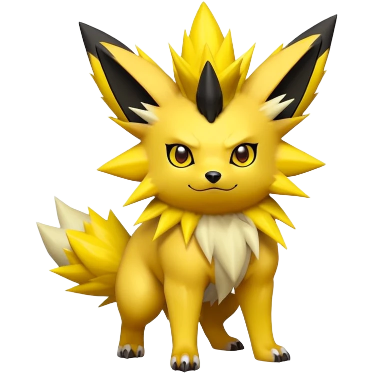 Zorua-Jolteon-Fakémon-hybrid-creature (full body)  emoji
