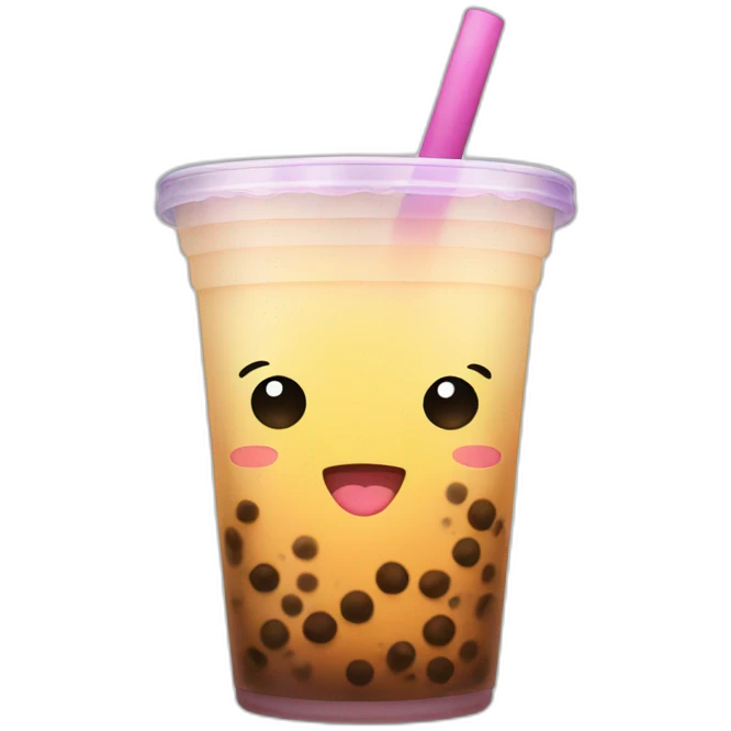 crystal bubble tea emoji