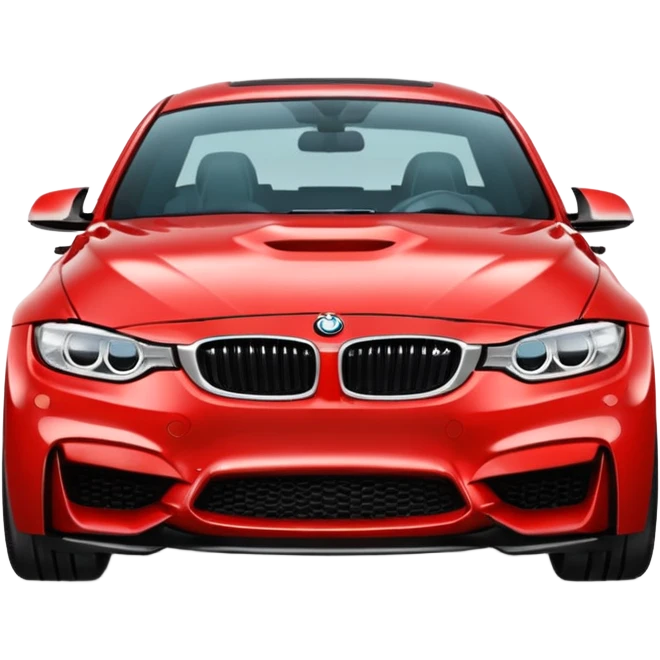 M3 bmw car red emoji